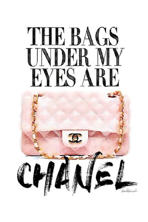 The Bags Under My Eyes Are Chanel Ti